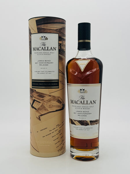 The Macallan James Bond 60th Anniversary Decade IV Single Malt Scotch Whisky (700ml)