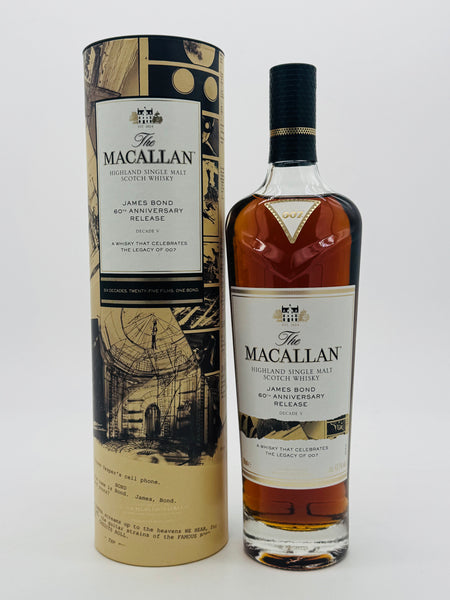 The Macallan James Bond 60th Anniversary Decade V Single Malt Scotch Whisky (700ml)