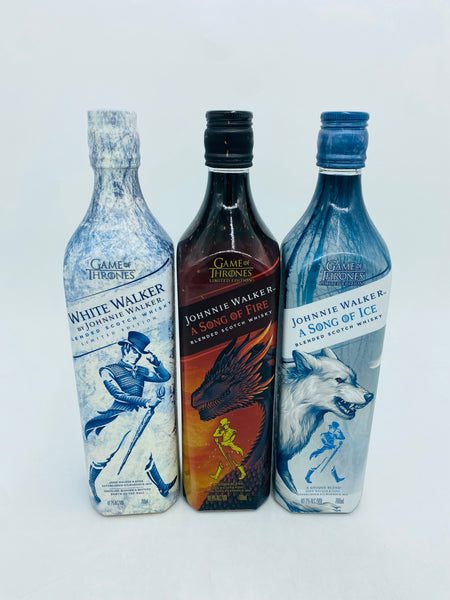 Johnnie Walker Game of Thrones  Trio Set  (3 x 700ml)