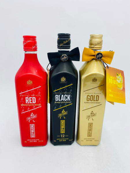 Johnnie Walker 200 Years Icons (3 x 700ml)
