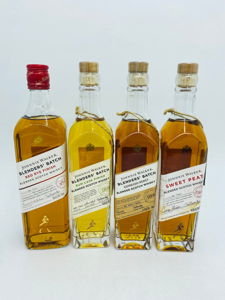 Johnnie Walker Blenders Batch Collection  (1 x 700ml, 3 x 500ml)
