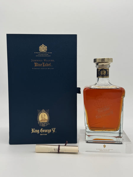 Johnnie Walker & Sons King George V with Crystal Base (750ml)