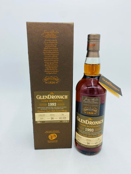 GlenDronach 26YO 1993 Cask 392 (700ml)