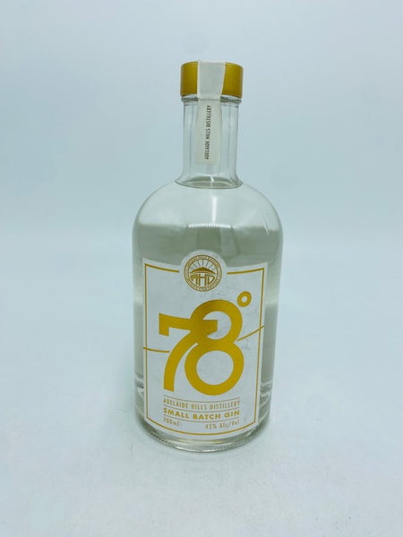 78 Degrees Small Batch Gin (700ml)