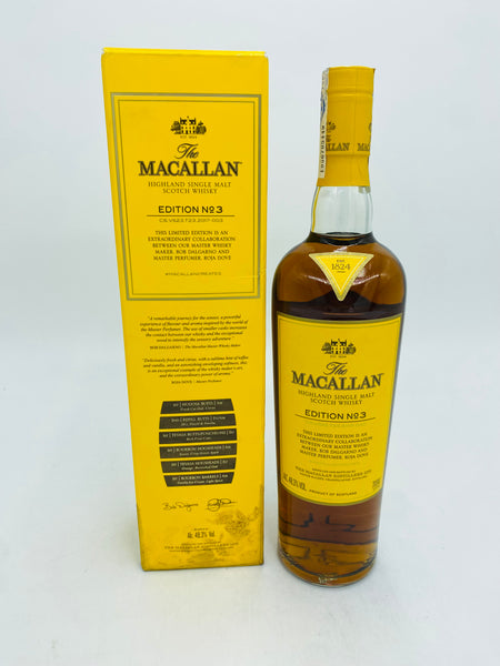 Macallan Edition No. 3 (700ml)