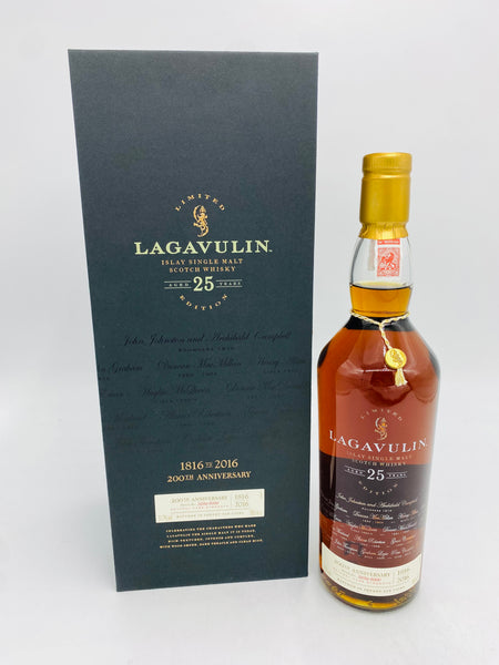 Lagavulin 25YO 200th Anniversary Limited Edition (700ml)