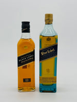 Johnnie Walker Black Label 12 Year Old + Blue label (2*200ml)