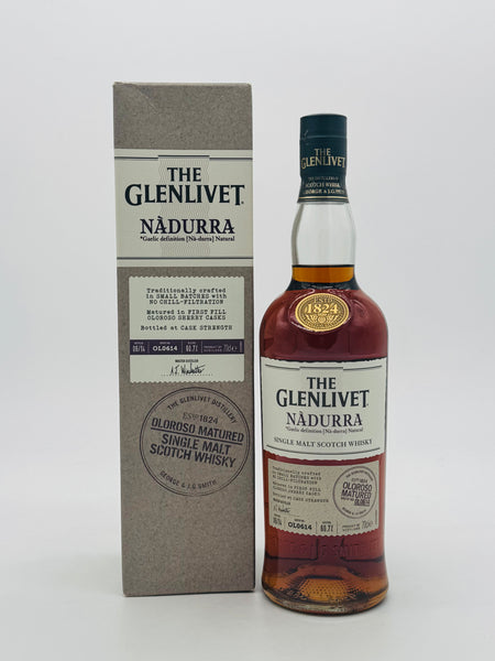 Glenlivet Nadurra Oloroso Matured Cask Strength Single Malt Scotch Whisky (700ml)