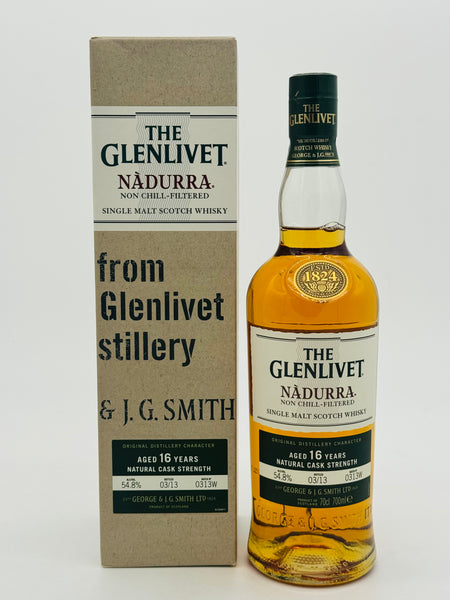 Glenlivet 16 YO Nadurra Cask Strength Single Malt Scotch Whisky (700ml)