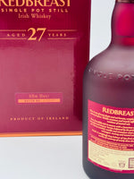 Redbreast Single Pot Still 27yo Irish Whiskey Batch 1/2019 (700ml)