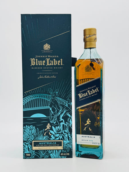 Johnnie Walker Blue Label Australia Limited Edition Bottle 0116 (750ml)