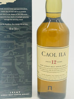 Caol Ila 12YO Single Malt Scotch Whisky (700ml)