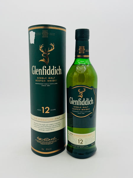 Glenfiddich 12YO Single Malt Scotch Whisky (700ml)