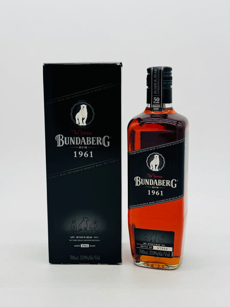 Bundaberg 1961 50th Anniversary (Black Box) Rum (700ml)