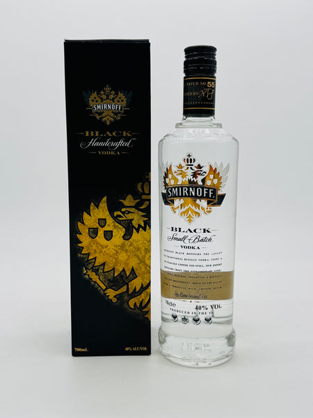 Smirnoff Black Small Batch Vodka (700ml)