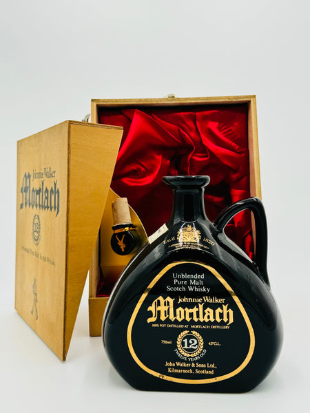 Mortlach 12YO Johnnie Walker Decanter 1980s / Daimaru With Box (750ml)