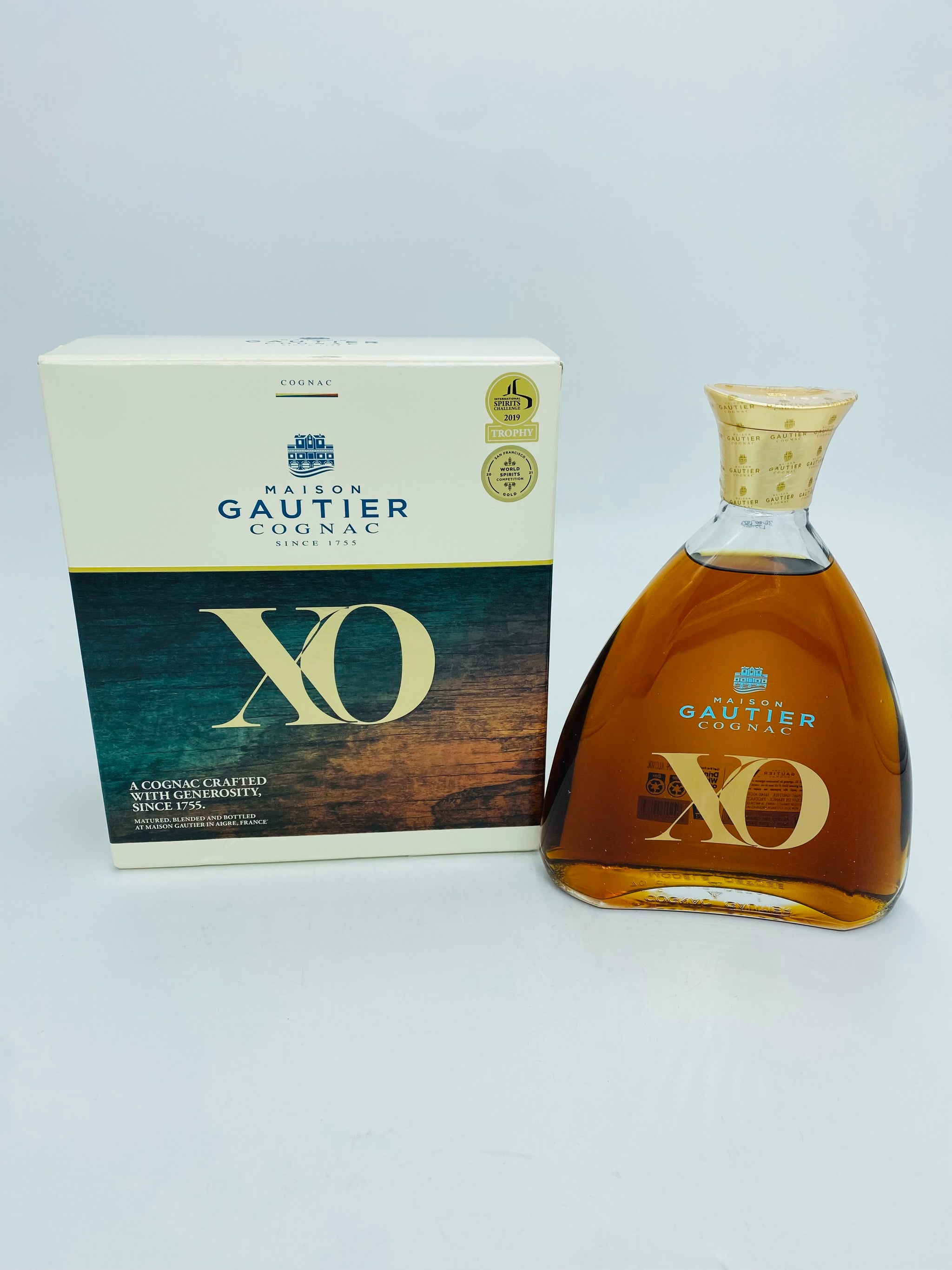 未開栓 COGNAC GAUTIER X.O. 700ml 40% Maison Gautier Cognac XO (700ml) – Whisky Trade