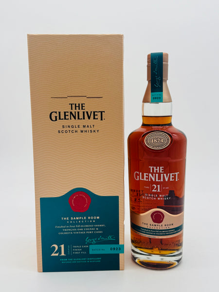 The Glenlivet The Sample Room Collection 21 Year Old Single Malt Scotch Whisky (700ml)