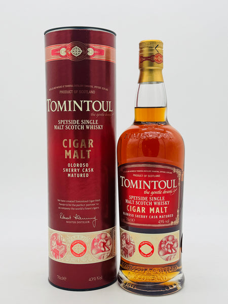 Tomintoul Cigar Malt Oloroso Sherry Cask Matured Whisky (700ml)