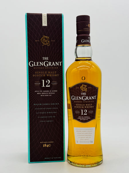 Glen Grant 12 Year Old Single Malt Scotch Whisky (700ml)