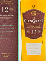 Glen Grant 12 Year Old Single Malt Scotch Whisky (700ml)