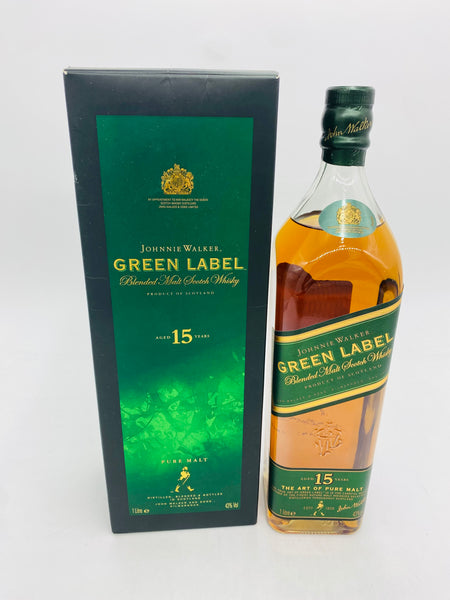 Johnnie Walker Green Label 15YO - The Art Of Pure Malt (1L)