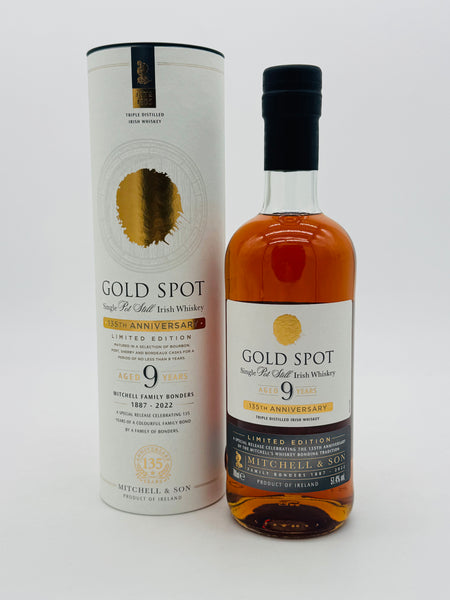 Gold Spot 9 year old Single Pot Still Irish Whiskey (700ml)