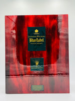 Johnnie walker Blue label With two crystal glasses and decanter in Wood box (700ml)