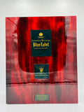 Johnnie walker Blue label With two crystal glasses and decanter in Wood box (700ml)
