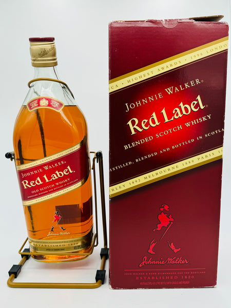 Johnnie Walker Red Label with Cradle (4500ml)