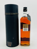 Johnnie Walker Black Label 12 Year Old – Older Bottling with Presentation Tube (1000ml)