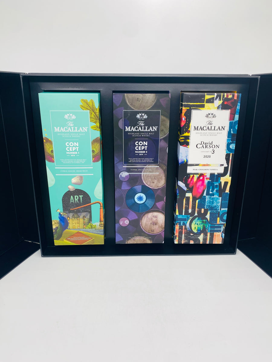 Macallan Concept Collection Box Set (3 x 700ml) – Whisky Trade