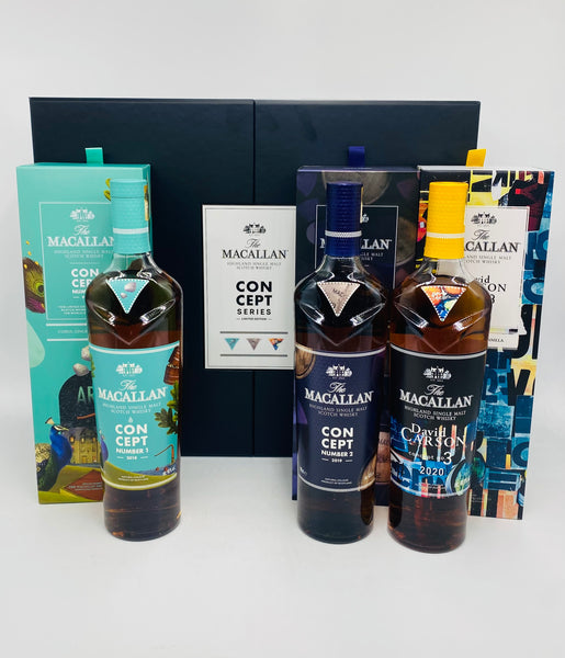 Macallan Concept Collection Box Set (3 x 700ml)