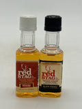 Jim Beam Red Stag – Spiced Cinnamon & Black Cherry Miniature Pair (50ml*2)