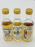 Scottish Whisky Miniature Trio – Pitlochry Gold, St Andrews Castle & Sir William Wallace (50ml*3)