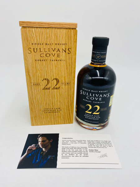 Sullivans Cove - 22YO American Oak Ex-Bourbon Single Cask HH0039 (700ml)