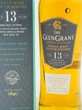 The Glen Grant 13 Year Old TWC Release 55% ABV (700ml)