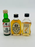 Scotch Whisky Miniature Trio – The Speakers, Glen Grant 12 Year Old & Isle of Jura 10 Year Old (50ml*3)