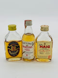 Scotch Whisky Miniature Trio – Macleay Duff, Martin’s V.V.O. 8 Year Old & John Haig (50ml*3)