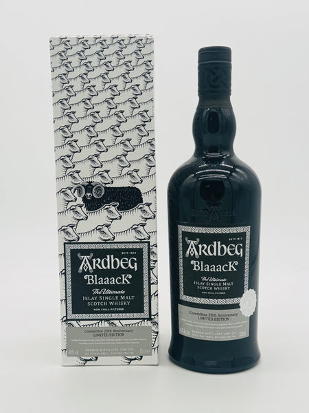 Ardbeg Blaaack Single Malt Scotch Whisky Committee 20th Anniversary Limited Edition (700ml)