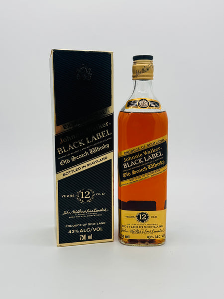 Johnnie Walker Black Label 12 Year Old (750ml)