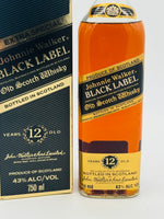 Johnnie Walker Black Label 12 Year Old (750ml)