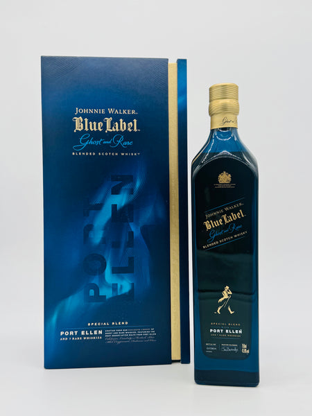 Johnnie Walker Blue Label Ghost and Rare Port Ellen Blended Scotch Whisky (750ml)