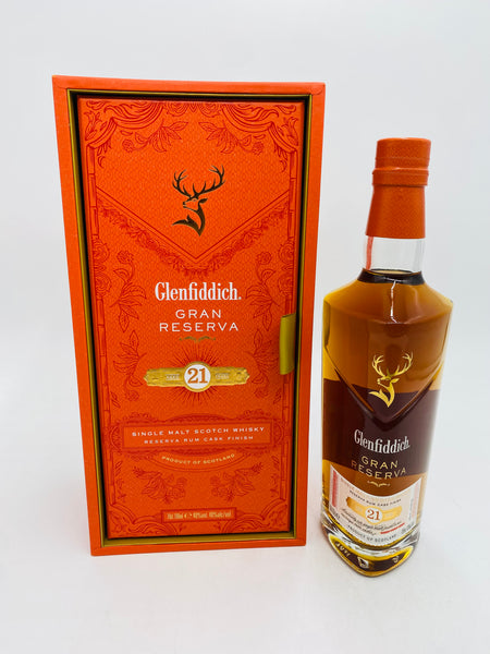 Glenfiddich 21YO Gran Reserva Rum Cask Finish (700ml)
