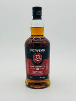 Springbank 12 Year Old Cask Strength Single Malt Scotch Whisky 2024 (700ml)