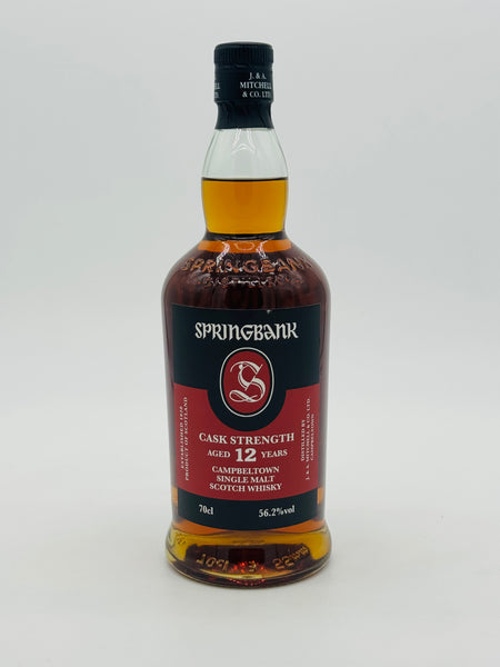 Springbank 12 Year Old Cask Strength Single Malt Scotch Whisky 2024 (700ml)
