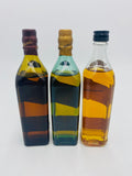 Johnnie Walker Blue, Gold, Black (3x200ml)