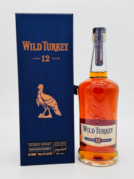 Wild Turkey 12 Year Old 101 Proof Distiller’s Reserve Straight Kentucky Bourbon Whiskey (700ml)