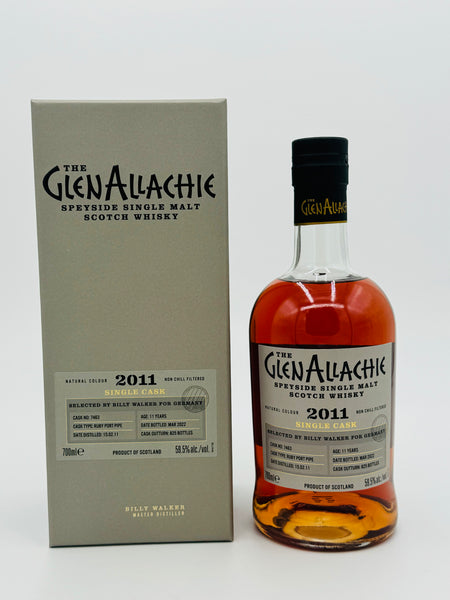 Glenallachie 2011 Single Port Cask 11 Year Old #7463 / Germany (700ml)