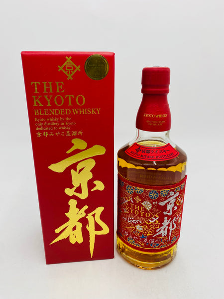 Kyoto Blended Whisky AKA-OBI (Nishijin Ori) Red (700ml)